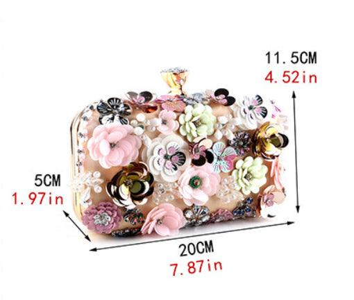 Femme Floral Clutch